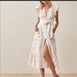 Reformation Lili Linen Dress